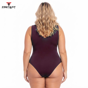 Traje de Baño de Una Pieza para Mujer, Diseño Personalizado 2026, Tela de Spandex y Poliéster, Bikinis y Ropa de Playa - Product Image 5