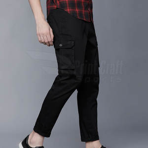 Pantalones Cargo de Lona Casuales y Ligeros de Estilo Único para Hombre, Hechos en Pakistán con Colores Personalizados y Servicio OEM - Product Image 4