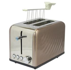 Tostadora eléctrica profesional para hacer sándwiches de pan de acero inoxidable de 2 rebanadas, buena calidad para el hogar, hoteles, escuelas, cafeterías - Product Image 2