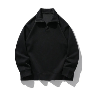 Sudaderas de media cremallera para hombre de estilo urbano, de secado rápido, de la mejor calidad y a bajo precio / Diseña tu propio color personalizado para sudaderas de media cremallera para hombre - Product Image 5