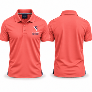 Nouvelle conception de chemises formelles pour hommes adultes, vente chaude, logo personnalisé, couleur unie, respirantes, manches courtes, polyester/coton - Product Image 2
