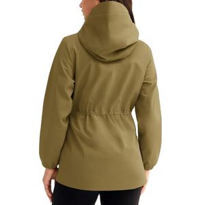 Women Softshell <b>Jacket</b> <b>Lightweight</b> Durable Breathable Finished Hooded Design for Travel Outdoor wholesale price 2026 - Product Image 3