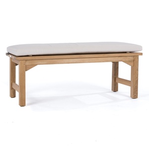 ม้านั่งไม้สักแท้คุณภาพพรีเมียมสำหรับสวนและลานบ้าน - Product Image 2