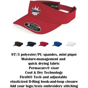 2025 8100 Personnalisé pour Foxa 110 Visor Chapeaux avec Tech Cool Dry Broderie et Textes Design Unique pour le Style et le Confort - Product Image 2