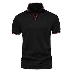 Fresh Drop Men's Plain Polo Shirt Premium Cotton Material Short Sleeve <b>Classic</b> Casual Fashion For Daily Wear - Product Image 3