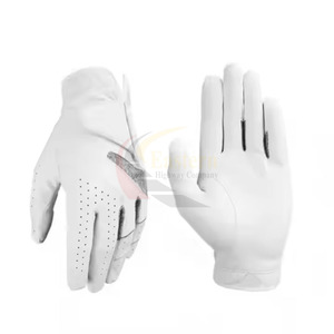 Gants de golf sportifs personnalisés en cuir de cabretta véritable pour adultes, plusieurs couleurs au choix, en peau de mouton respirante, logo personnalisé - Product Image 2