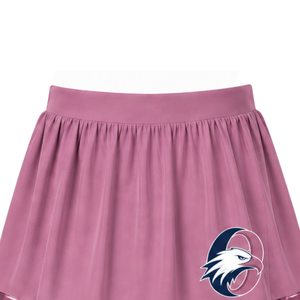 Falda Deportiva Personalizada Rosa Palo para Animadoras, Falda Plisada con Ribete a Rayas, Uniforme Deportivo para Equipo, Ropa Deportiva Personalizada - Product Image 5