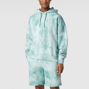 Conjunto de Sudadera con Capucha y Pantalones Cortos Personalizados para Hombre, Chándal de Felpa Extra Grande, Ropa Deportiva Informal - Product Image 1