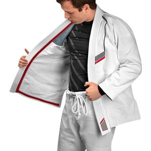 Uniforme de entrenamiento duradero Jujutsu Gi Suit personalizado con opciones de logotipo Tela de alta calidad para academias y clases diarias - Product Image 4