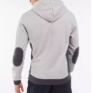 Sweat-shirt à capuche pour homme, gris marine, avec poche, coupe décontractée, en coton et polyester French Terry, pour l'automne - Product Image 5