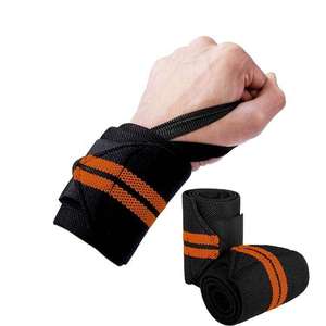 Best Price Neoprene Heavy Duty Lightweight Breathable Adjustable Wrist Wraps for <b>Weightlifting</b> Workout Custom Logo Design - Product Image 4