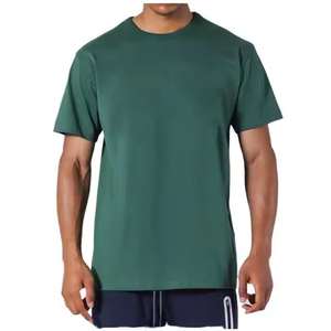 Camiseta de Manga Corta para Hombre, 100% Algodón, Corte Holgado, Estampada, Transpirable, de Secado Rápido, Cómoda, Cuello Redondo, Logotipo Personalizado OEM - Product Image 5