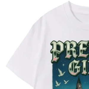   Camiseta gráfica blanca para mujer, camiseta de manga corta con cuello redondo, inspirada en la hermandad, ropa de calle informal, Top de moda, 1908 National Tour - Product Image 3