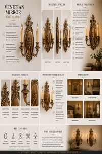 Applique murale ovale en laiton antique à double bras, porte-bougie, luminaire décoratif traditionnel suspendu, fait main, ornemental - Product Image 2