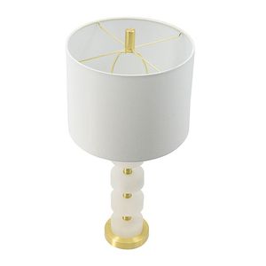 Lampe de table en marbre 13x13x26, décoration élégante et stylée pour la maison - Product Image 4