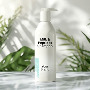 Crème végétalienne au lait de coco et aux peptides pour cheveux secs et abîmés, réparation nourrissante avec services OEM/ODM - Product Image 4