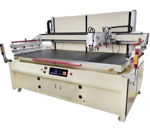 เครื่องพิมพ์หน้าจอแบบแท่นอัตโนมัติแบบ HH-100220สภาพใหม่ความจุ900X2000มม. สำหรับแกนท่อพลาสติกที่ติดตั้งส่วนประกอบ PLC - Product Image 1