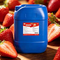 Huile essentielle à la saveur de fraise à haute concentration pour l'industrie alimentaire, huile aromatique à la fraise de qualité supérieure, prix en gros