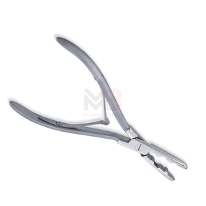 Pinza Profesional de Acero Inoxidable con Logotipo Personalizado para Extensiones de Cabello, Pinza para Aplicación de Tramas, Cierre de Micro Anillas - Product Image 1