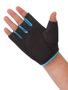 Guantes de Gimnasio Unisex Ligeros, Transpirables, de Cuero y Poliéster, Antideslizantes, Duraderos, sin Dedos, con Protección Completa de la Palma para Levantamiento de Pesas - Product Image 2