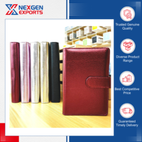 Organisateur/Agenda à anneaux métalliques couleur grain de métal de qualité supérieure, le plus vendu, pour le bureau et l'école - Nexgen