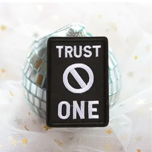Iron-On Patches Cute <b>Animal</b> Logo Embroidered Twill Embroidery Badges Canvas Fabric DIY Clothing Wholesale PVC Woven - Product Image 2