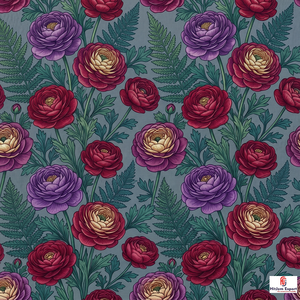 Tela de Poliéster Tana Suave con Estampado Digital, Material Textil de Diseño Personalizado para la Fabricación de Prendas de Vestir - Product Image 3