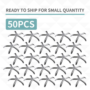 Pieds de base de chaise en métal Durable de 260mm Design moderne 5 étoiles chaises de bureau tabourets de bar atelier barre à domicile support de remplacement universel - Product Image 5