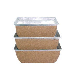 Juego de macetas de diseño de lujo de Metal más vendidas de tres piezas para el hogar, jardín y restaurante, accesorios de plantas florales para jardín - Product Image 1