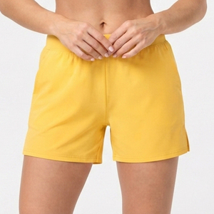 Women's Elastic Waist Sportswear Athletic Running <b>Shorts</b> with Side Pockets Breathable Polyester Windproof & <b>Waterproof</b> - Product Image 1