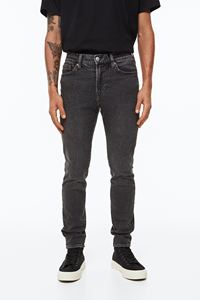 Sun Faded Loose Straight Dark Blue Wholesale Custom Washed <b>Jeans</b> for Men Street Wear Hip Hop <b>Raw</b> <b>Hem</b> <b>Jeans</b> - Product Image 4