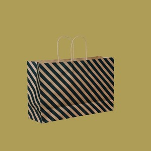 Bolsas de Papel Reciclado con Logotipo Personalizado, Base SOS Resistente, para Entrega de Restaurantes y Grupos de Servicio de Alimentos Sostenibles - Product Image 3