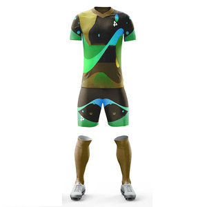 Nueva Ropa Deportiva Personalizada de Alta Calidad, Uniforme de Fútbol para Verano, Diseño Múltiple, Impresión Digital, Uniforme de Fútbol para Adultos - Product Image 5