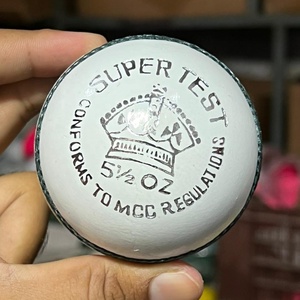 Nuevo estilo Kookaburra cuero blanco pelotas de críquet de 2 piezas pelotas de cuero duro para críquet - Product Image 1