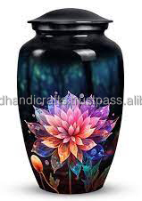 Urnas de cremación de metal para hombres y mujeres, urnas decorativas, urnas hechas a mano, urnas conmemorativas para adultos, urnas funerarias - Product Image 3