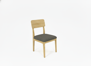 Ensemble table ronde et table basse en frêne massif, style minimaliste moderne, avec 4 chaises, finition naturelle, meubles de salon - Product Image 3