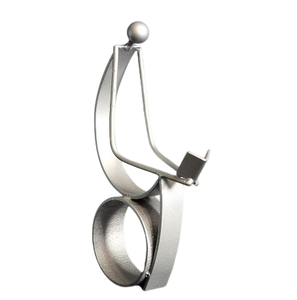 Handmade Stainless Steel Iron Accents Silver Metal <b>Art</b> Sculpture Modern Best Selling Countryside Tabletop Home Decor - Product Image 5