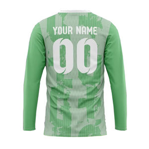 High Quality Sublimation Long Sleeve T-<b>Shirt</b> <b>100</b>% <b>Polyester</b> 220 Gsm Casual Wear for Men Custom Printed Design Anti-Wrinkle Quick - Product Image 2