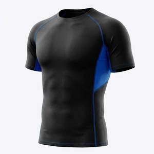 เสื้อรัดกล้ามเนื้อ OEM สำหรับแบรนด์ชุดกีฬา เสื้อรัดกล้ามเนื้อสำหรับบราซิลเลียนยิวยิตสู ออกแบบลายด้วยความร้อน ผ้าสแปนเด็กซ์/ไนลอน ป้องกันรังสียูวี - Product Image 3