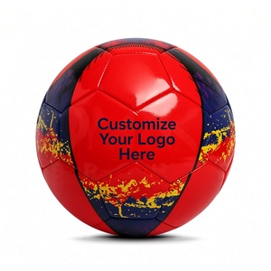 Ballon de football premium avec coutures de haute qualité pour les matchs de football en extérieur. Ballons de football avec logo personnalisé. - Product Image 4