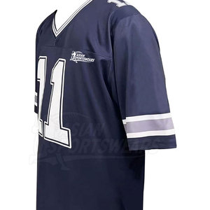 Jersey Americano con Logotipo Personalizado, Disponible en Múltiples Tallas y Colores, Perfecto para Equipos Profesionales - Product Image 4