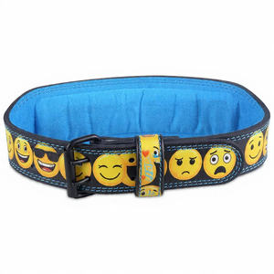 Cinturón de levantamiento de pesas de cuero de 10 mm, cinturón de levantamiento de pesas de cuero genuino para entrenamiento, cinturones de cuero PU unisex con diseño de anime. - Product Image 6