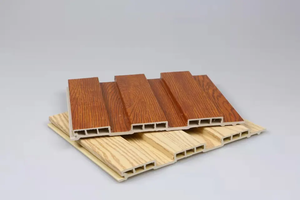 Wall Panel European Design WPC 3D Texture Fluted Waterproof Soundproof for Apartment Renovation Eco Factory Supply - Product Image 3