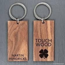 Porte-clés rectangulaires en bois faits à la main de haute qualité, logo personnalisé - Cadeaux souvenirs pour table, voiture, design Art Déco, décoration intérieure - Product Image 2