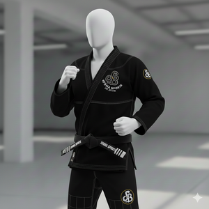 Kimono de Jiu-Jitsu BJJ Professionnel en Tissu Perlé 100% Coton pour Unisexe Léger et Durable Entraînement Compétition OEM - Product Image 3