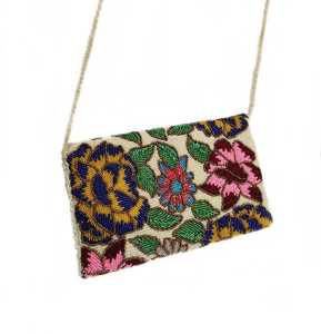 กระเป๋าคลัทช์ประดับลูกปัด ดีไซน์เก๋ ราคาประหยัด ทำมือ สำหรับผู้หญิง เหมาะสำหรับงานแต่งงาน งานปาร์ตี้ และงานเทศกาล - Product Image 6