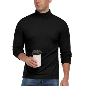 เสื้อไหมพรมคอเต่าแฟชั่นผู้ชาย ดีไซน์เรียบง่าย สีสันตามสั่ง ทันสมัย สไตล์สตรีท แขนยาว - Product Image 3