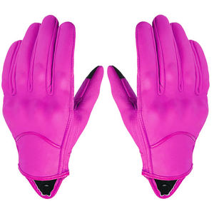 Nuevos Guantes de Motocicleta Personalizados para Carreras, Material de Cuero, Cómodos Guantes para Motociclismo, Protección para Motociclistas - Product Image 2