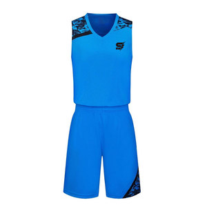 Athletic Style Basketball Uniform Stylish Breathable Polyester Lightweight Durable Fabric Comfortable Wear Customizable - Product Image 1