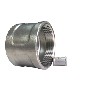 ข้อต่อท่อสแตนเลสแบบมีเกลียว ขนาด 1/2"-4" สำหรับงานอุตสาหกรรม ผิวเรียบ คุณภาพสูง รับผลิตตามแบบ OEM/ODM - Product Image 1